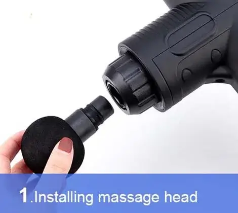 installing massage head